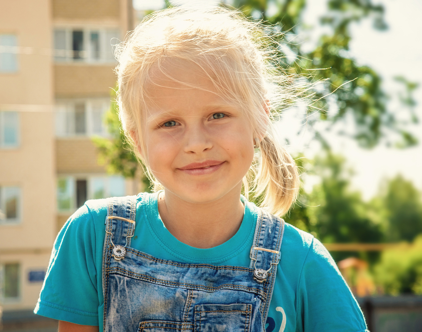 Солнышко в школьном лагере