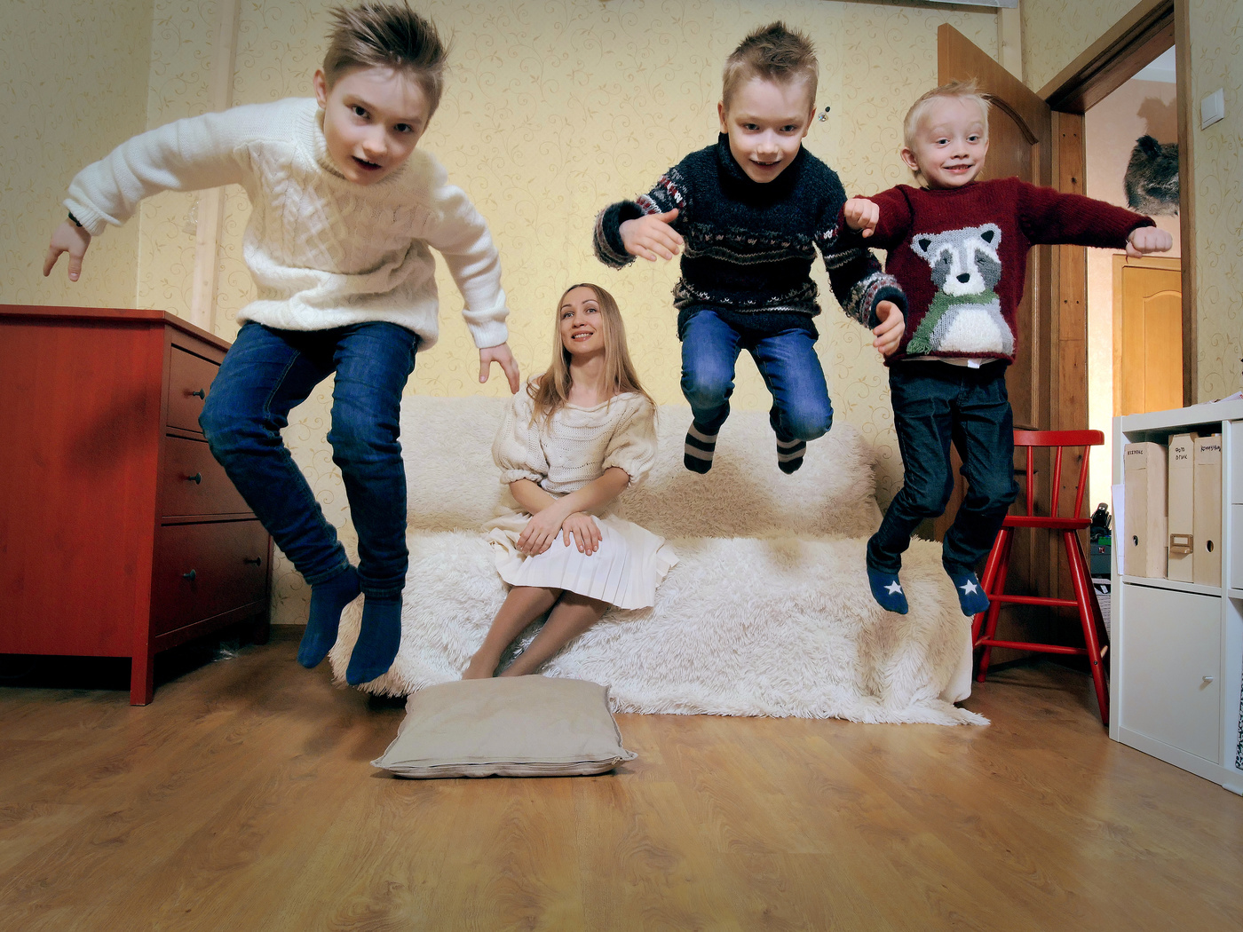 детская левитация