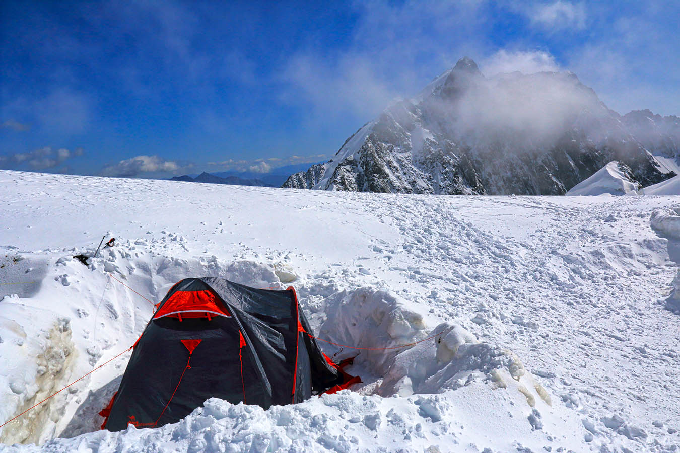 На перевале Большое Берельское Седло