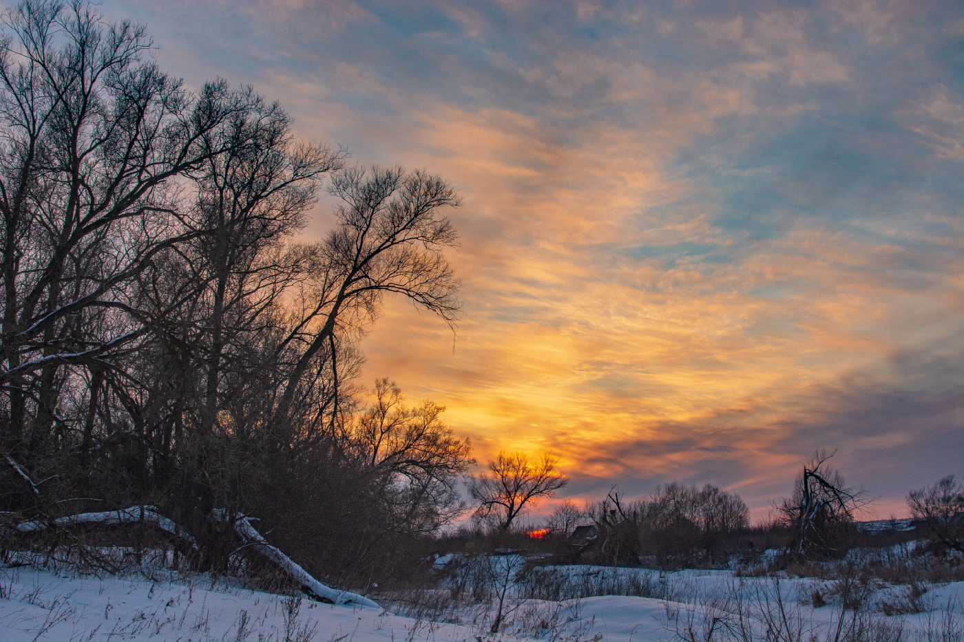 И краше не найти одежд зари вечерней...