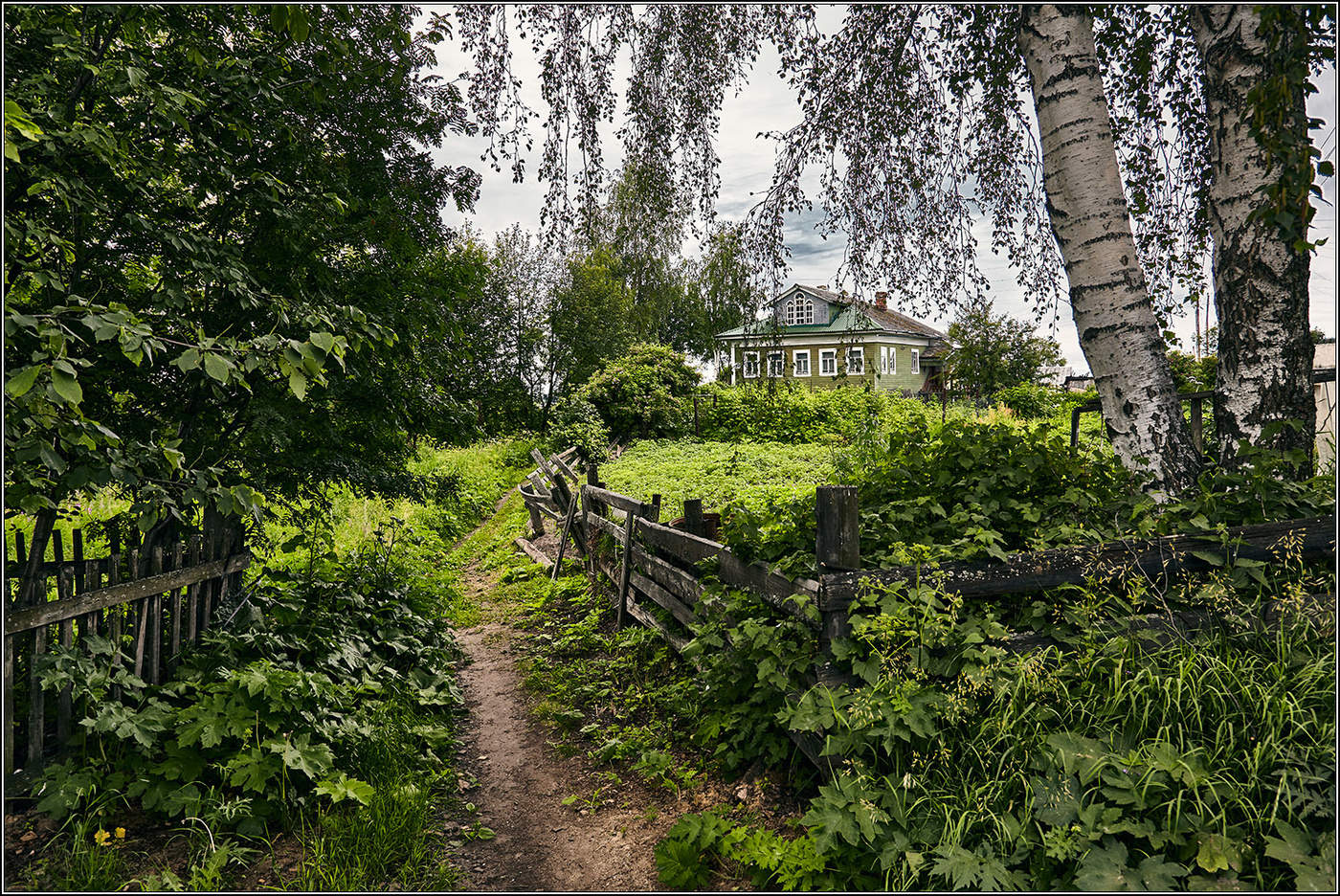 Июль на севере.