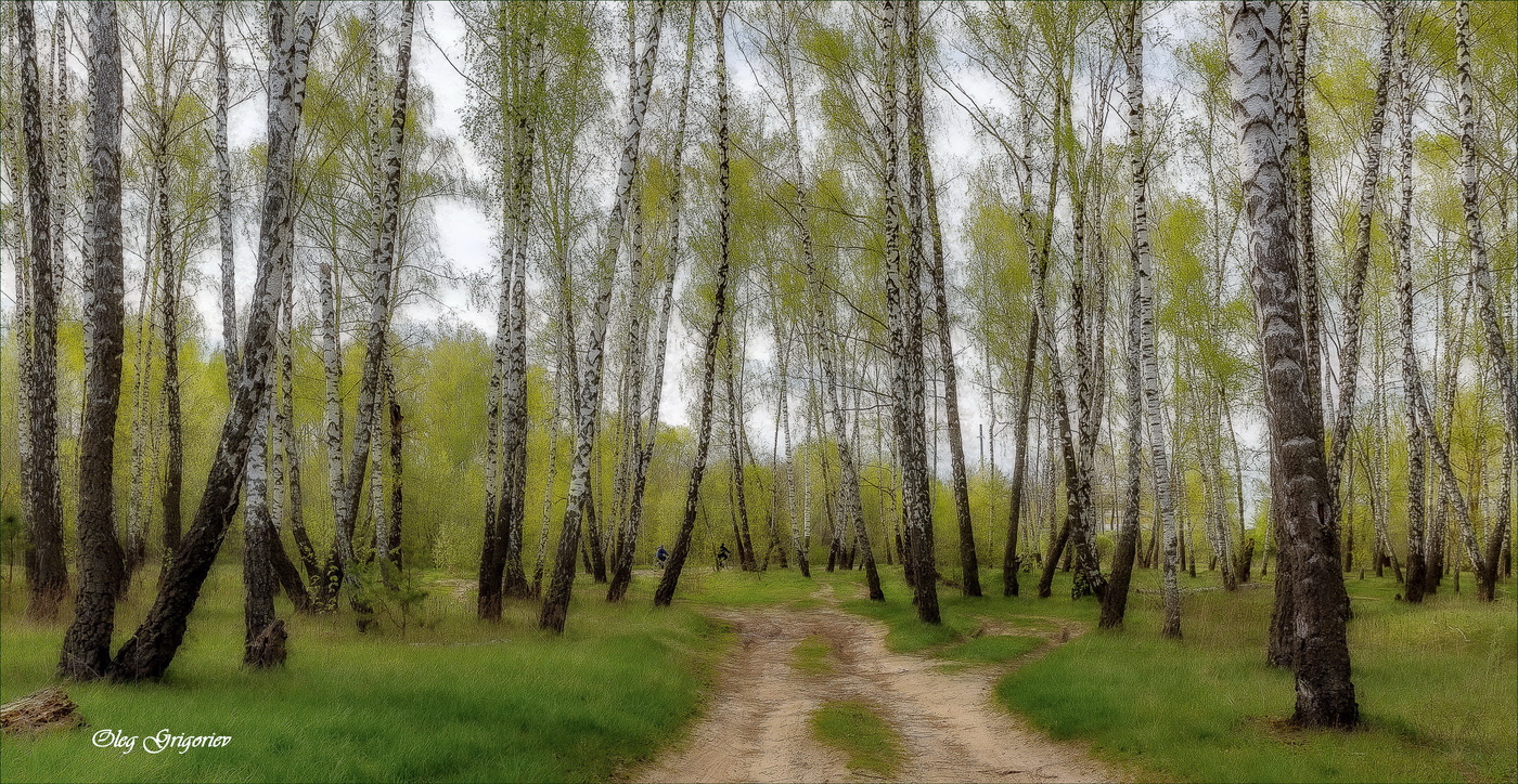 Весенний променад.