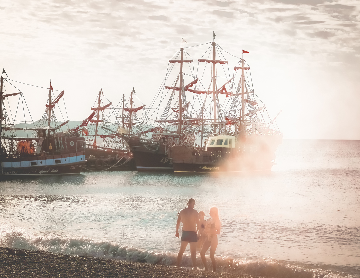 Корабли в Лиссе..