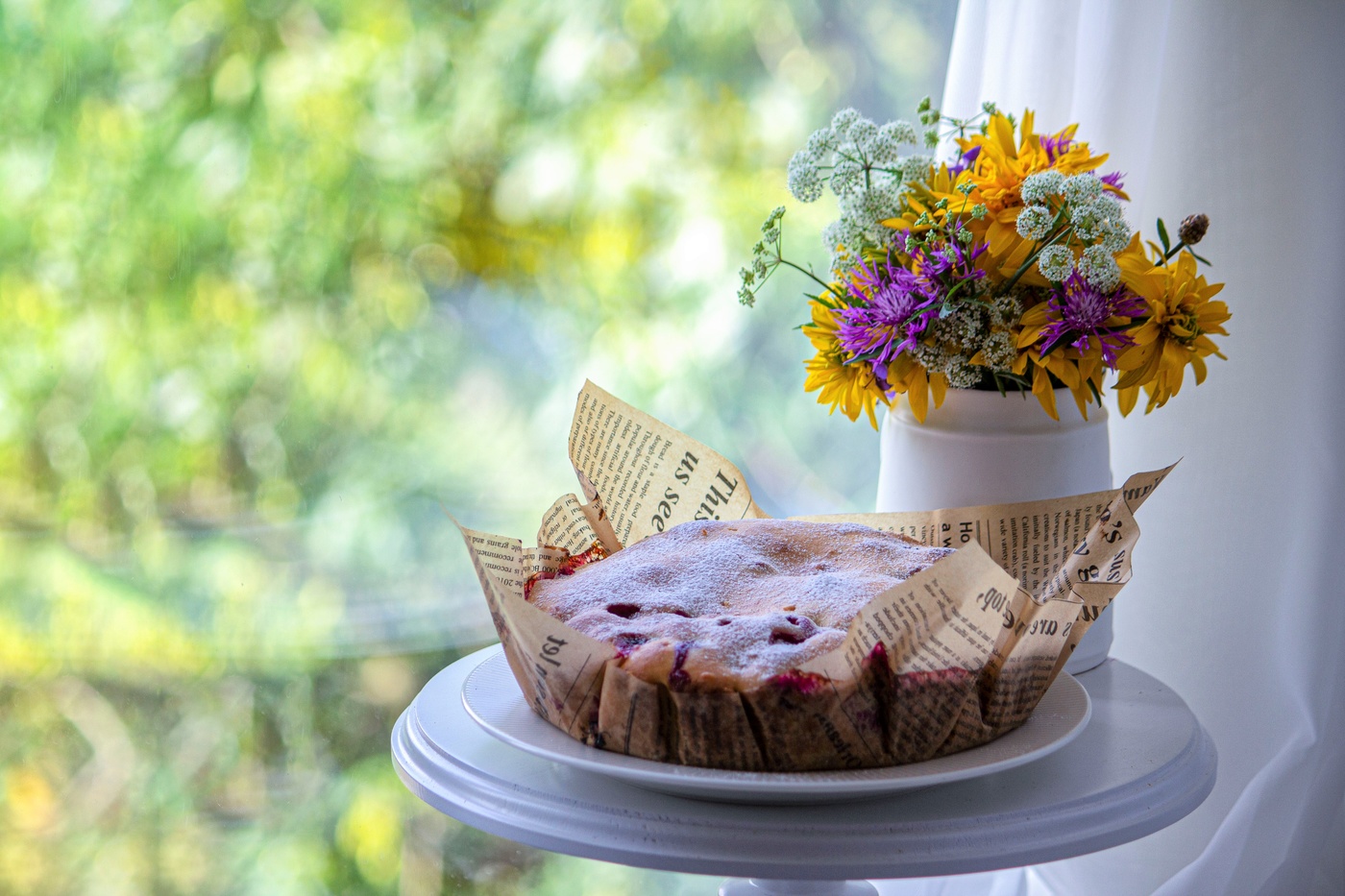 Летний ягодный пирог