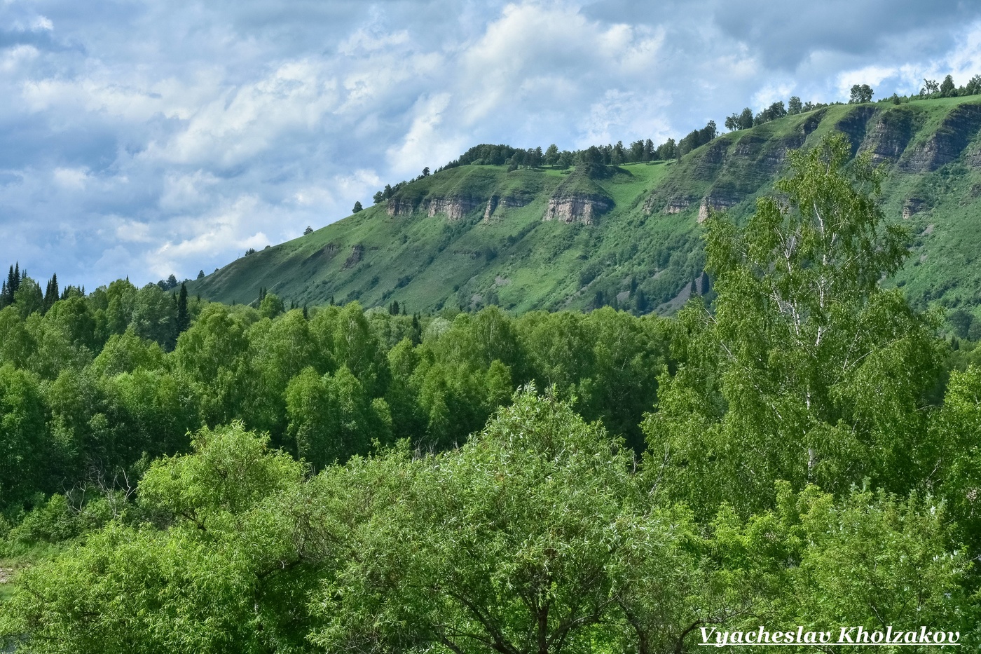 Катунские Утесы в начале лета