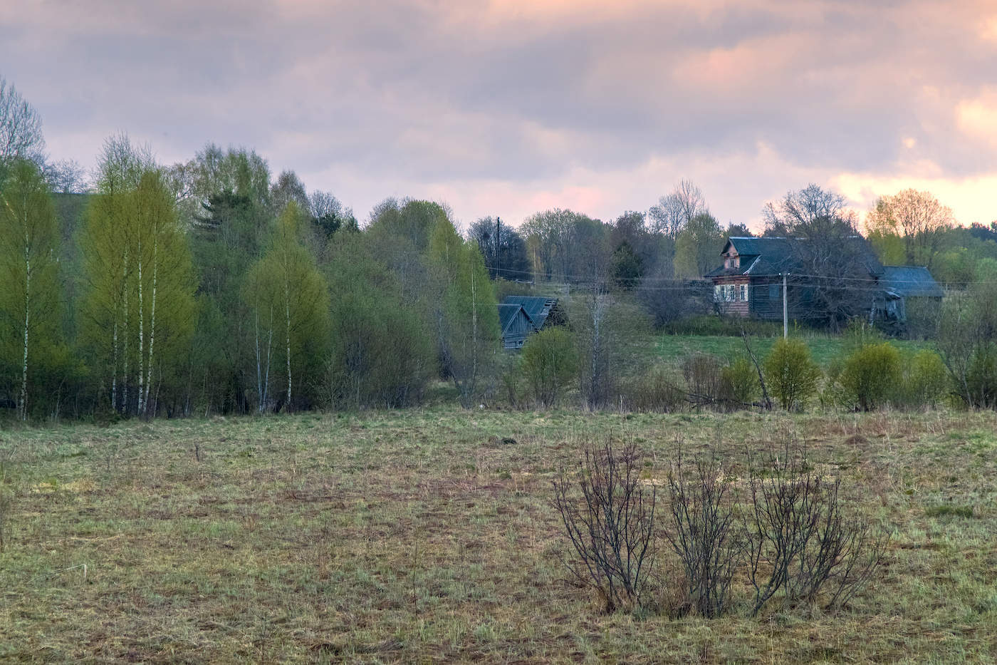 Деревенские рассветы.