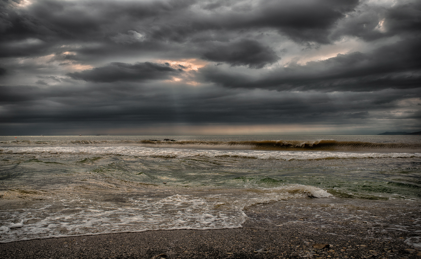 Низкое небо...