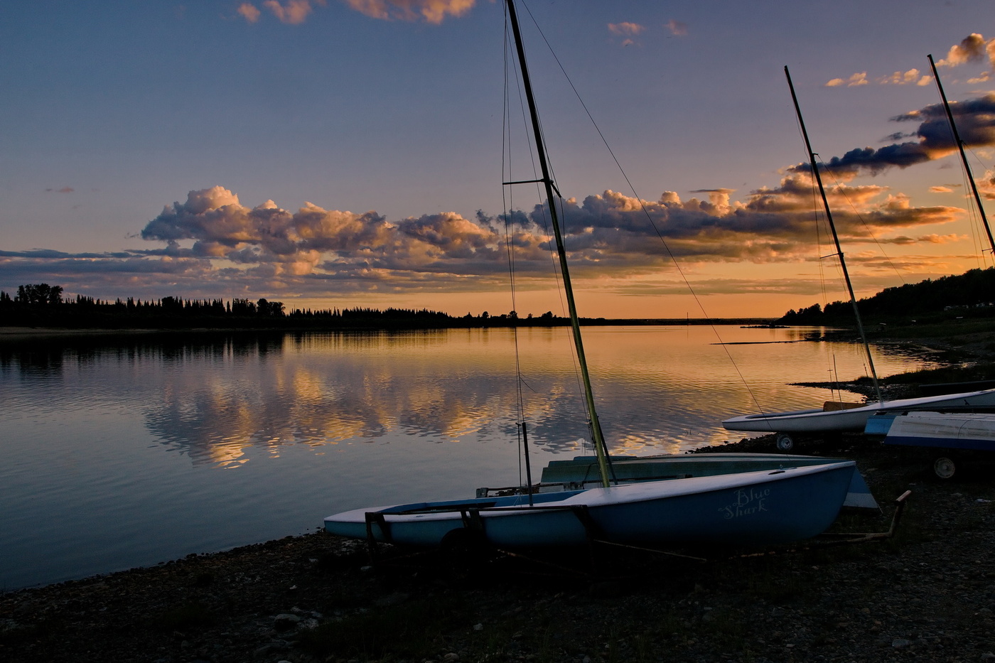 Вечер на Томи.