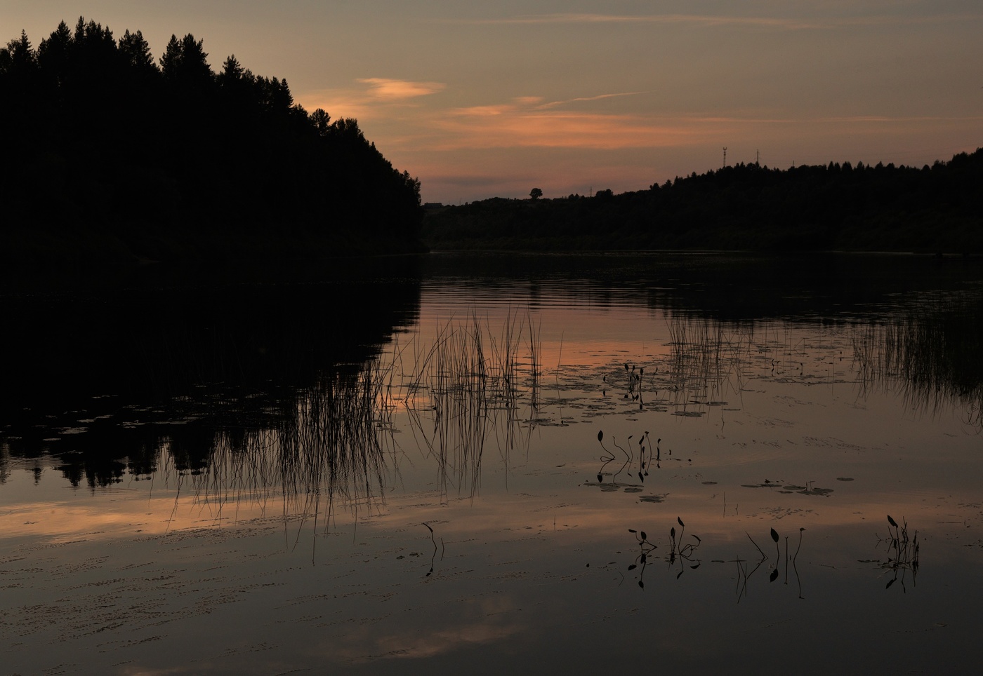 Поздние сумерки ...