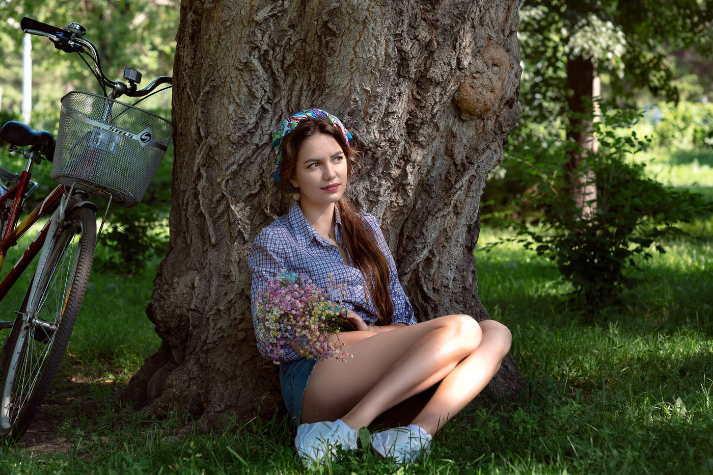 релакс под клёном