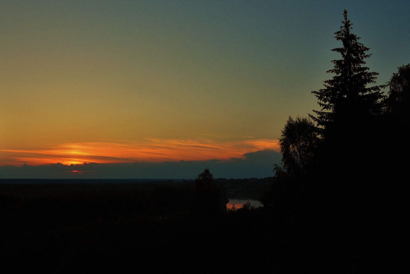 Ночь пришла ...